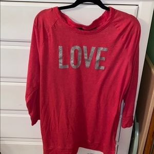 Victoria Secret long sleeve sleep shirt